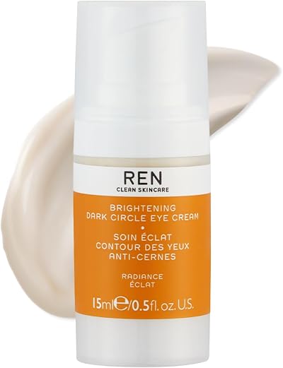 REN Radiance Brightening Dark Circle Eye Cream 15ml Elderberry Glycogen