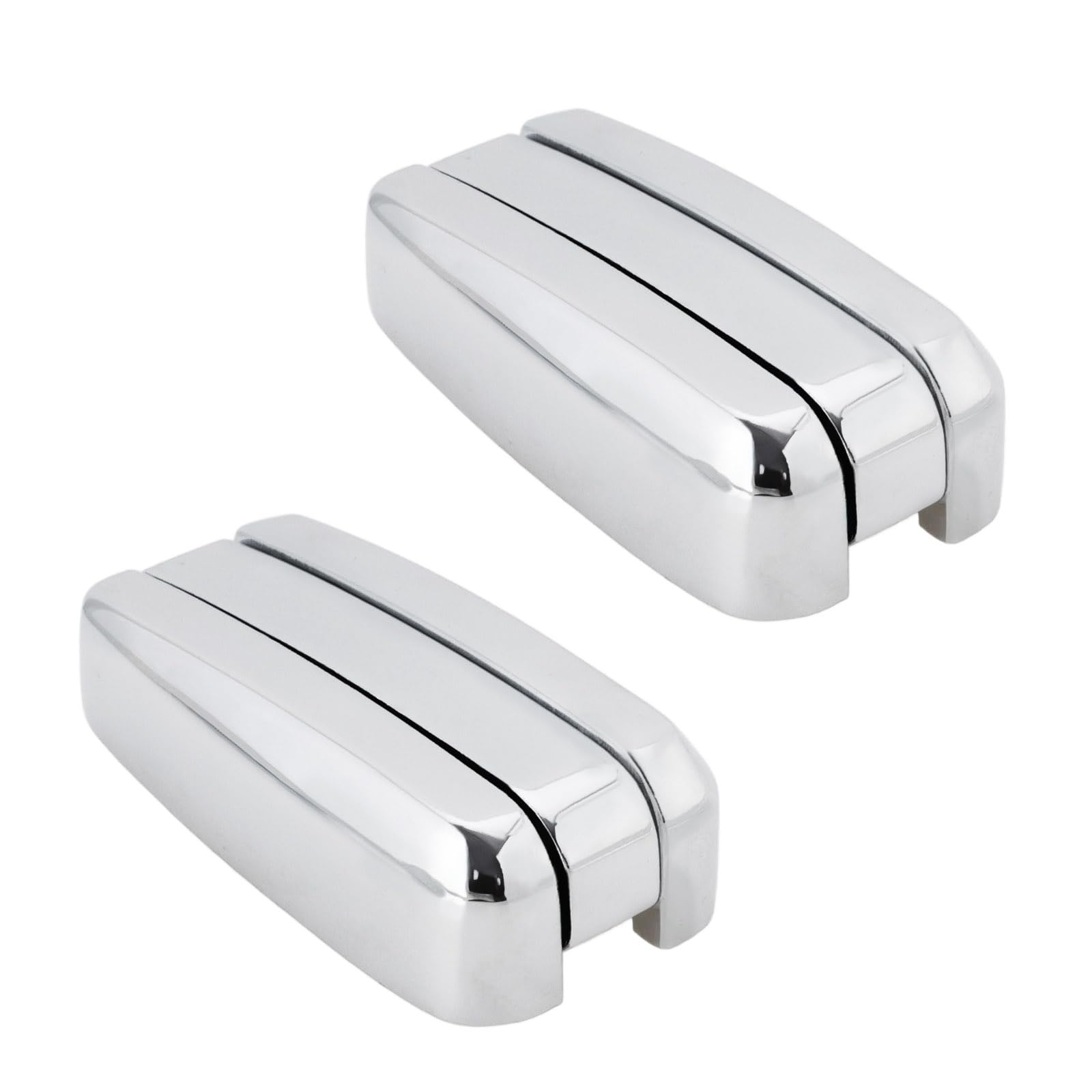 SG Store 2pcs Zinc Alloy Hideaway Hook Folding Coat Hooks 50 x 26 x 13.5mm for Closet Bathroom Kitchen Garage Jacket Towel Keys Silver (Screwless)