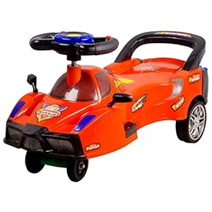 Toys Treasure Kids Ride On Car, Unbreakable Musical Swing Car, Non Paddle Magic Car for Kids, Steering Wheel Swing/Twist…