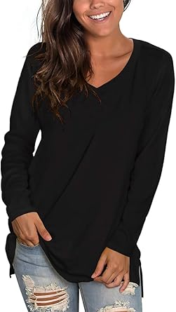 long tops for jeans amazon