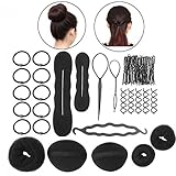 PIXNOR Hair Styling Accessories Kit Set for DIY