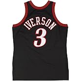 Allen Iverson Philadelphia 76ers 1997-98 Men's Black Swingman Jersey (5X-Large)