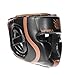 Sanabul Essential Boxing Headgear for Men & Women | Muay Thai and MMA Headgear | Sparring Headgear | Boxing Head Gear with Full Face Coverage (Copper, S/M)
