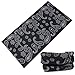 KALILY Headwear Head Wrap Sport Headband Sweatband - 6PCS Paisley Patterns Magic Scarf for Camping, Running, Cycling, Fishing etc