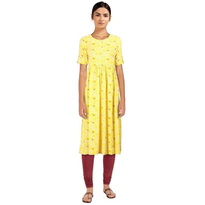 Buy Haute Curry by Shoppers Stop Womens Round Neck Printed