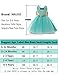 NNJXD Girl Tulle Embroidered Elegant Tutu Backless Dress for Party Size(100) 2-3 Years Pink