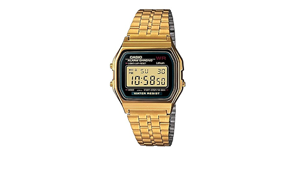 CASIO A - 159 WGEA - 1 A159 WGEA - 1 Standard Digital Gold Unisex Watch  Watch Japan : Amazon.com.au: Clothing, Shoes \u0026 Accessories