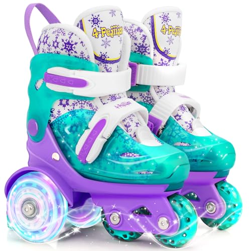 Pejiijar 4-pejiijar Toddler Roller Skates Shoes