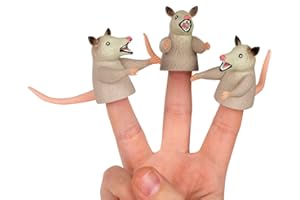 ACCOUTREMENTS Mcphee 3 Pack Finger Possums Finger Puppets