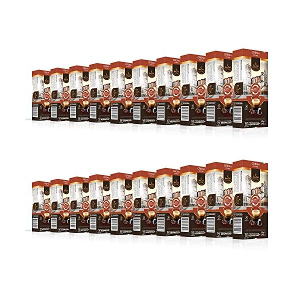 200 Kaffeekapseln - SanSiro Crema - Kompatibel mit Nespresso®*-Maschinen - Barista Quality