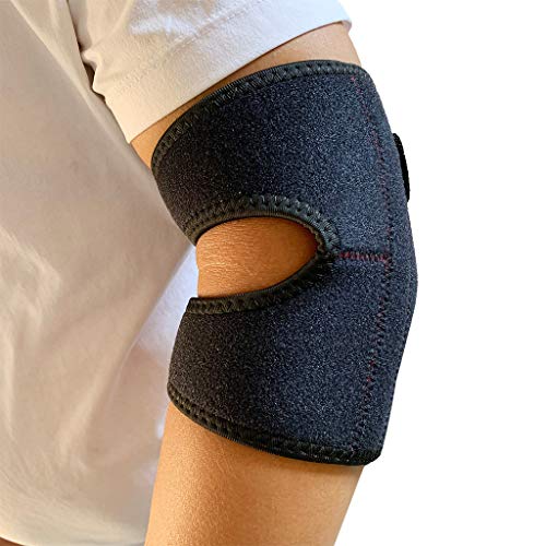Elbow Brace Compression Support - Elbow Support Pads Protector Brace Sleeve Guard Training Sports Fitness, Tennis Elbow Brace and Golfers Elbow, Arthritis, Workouts, Weightlifting - Reduce Elbow Pain