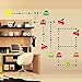 ufengke® Cartoon Pac-Man Games Wall Decals, Children's Room Nursery Removable Wall Stickers Murals