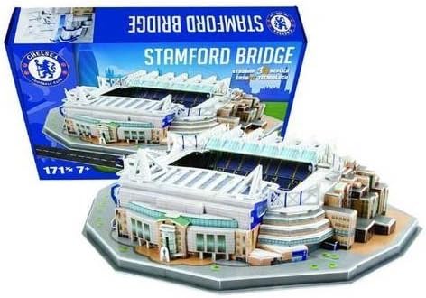 Official ~~ Chelsea FC ~~ Stamford Bridge ~~ 3D Replica Stadium ~~ EasyFit Technology by CF Designs