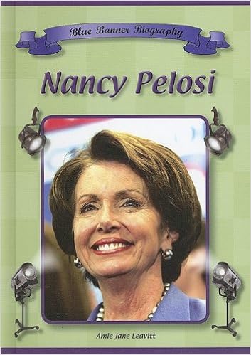 Nancy Pelosi Blue Banner Biographies Amie Jane Leavitt 9781584156130 Amazon Com Books