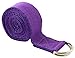 FIT SPIRIT 8 ft Fitness Exercise Yoga Strap - Purple