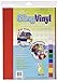 Grafix Cling Vinyl 9-Inch-by-12-Inch 9-Pack, Assorted Colors