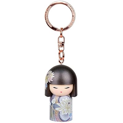 Keychain Charm Momo &amp;#39;Peace&amp;#39