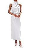 PRETTYGARDEN Women's 2025 Summer Satin Dress