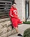 LIFEGUARD Officially Licensed Red Men's Board Shorts Swim Trunks