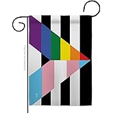 LGBTQ Pride Month Flag Gay Trans Straight Ally Garden Decorations Home Decor Gifts Small Rainbow Bandera Indoor Banner July 4