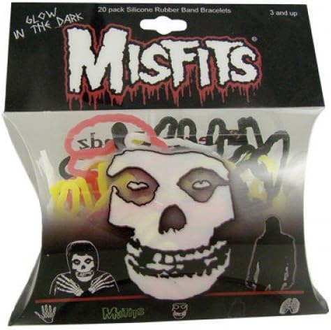 Misfits Silicone Shaped Rubber Bracelets