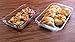 Utopia Kitchen Borosilicate Glass Oblong Baking Dishes 2-Pack Glass Bakeware - 1.8 L (11.5 x 7 x 2 Inches) & 2.4 L (13.5 x 8 x 2 Inches) - Dishwasher Safe & Oven Friendly