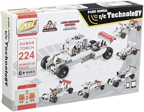 SDL 2017A-27 Technology Human Torch Car Shaped Meccano Toy with Remote ...