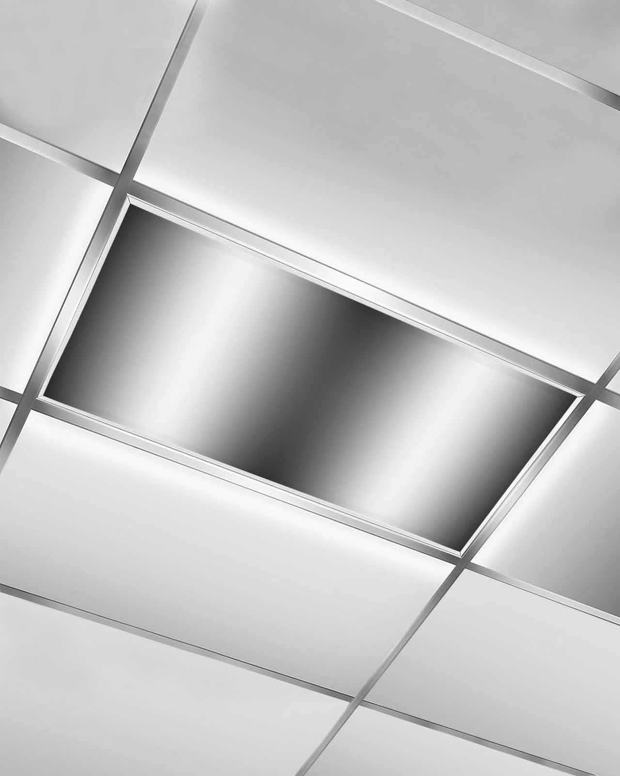 Photo 1 of SELINGY 1 Pcs Fluorescent Light Covers for Ceiling Lights Black White 4 x 2 Feet Decorative Magnetic Light Filters for Classroom, Offices, Hospitals, and Home Drop Ceiling Supplies, Abstract Gradient