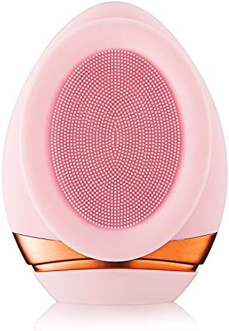 Facial Cleansing Brush , REGROV Sonic Face Cleanser and Massager Brush Vibrating Waterproof Cleansing System, Electric Silicone Face Massager Brush Waterproof Anti-Aging Skin Cleanser and Deep Exfoliator Makeup Tool for Facial Polish and Scrub, Anti-aging Skin Care device made with , USB Rechargeable.