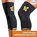 CopperJoint – Compression Knee Sleeve Copper-Infused, Promotes Increased Blood Flow to The Knee While Supporting Tendons & Ligaments for All Lifestyles, Single Sleeve