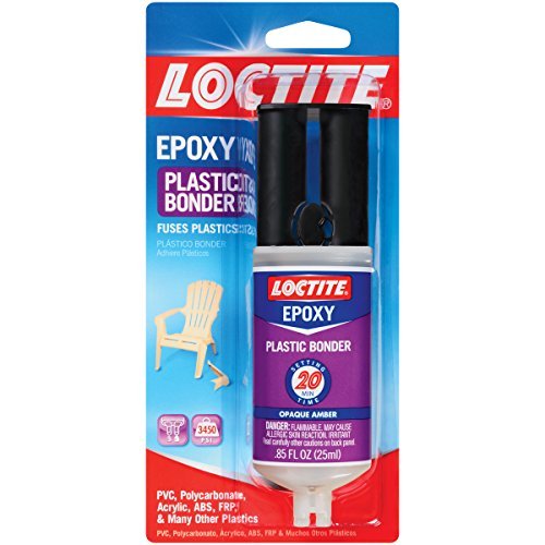 Loctite Epoxy Plastic Bonder 0.85-Fluid Ounce Syringe (1363118 ) - 8 Pack