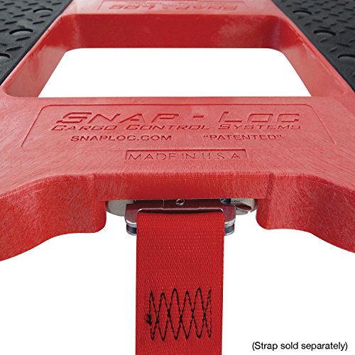 SNAP-LOC Dolly RED (USA!) with 1,500 lb. Capacity, Steel Frame, Strap Option, 4 inch casters - Thumbnail 3