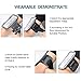 Refoss Water Resistant Sports Armband with Screen Protector for iPhone 7, 7 Plus, 8 Plus, 6, 6S, 6 Plus(5.5-Inch), Galaxy S6/S5, Note 4 with Key Holder, Rose
