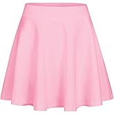 Zaclotre Skorts Skirts for Girls Elastic High Waisted Tennis Skirt with 2 Pockets Athletic Golf Workout Sports Shorts
