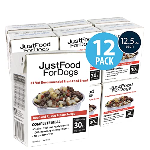 JustFoodForDogs Pantry Fresh Dog Food and Puppy Food, Human Quality