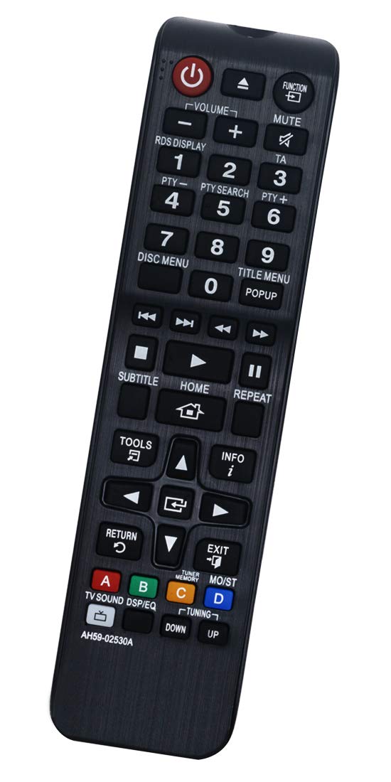 ALLIMITY AH59-02530A Remote Control Replacement for SAMSUNG Blu-ray HT-F4500 HT-H4200R HT-H5500W HT-J4200 HT-J4500 HT-J4550 HT-J5550W HT-H5500 HT-J4530 HT-J5150 HT-J5500 HT-J5550
