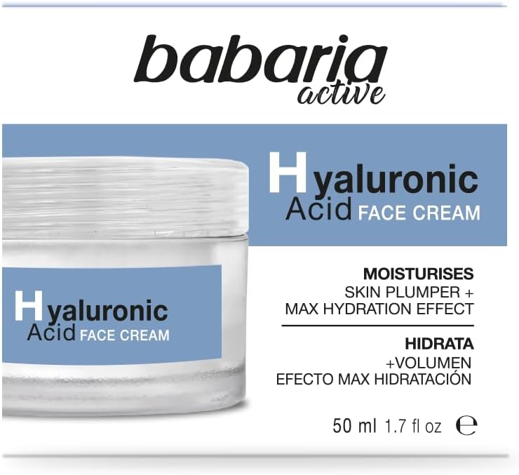 - Creme Anti-Rugas com Ácido Hialurónico | Creme Hidratante Para Homens e Mulheres com Ácido Hialurónico | Creme Anti-Rugas para Mulheres Ultra Hidratante com Volume e Elasticidade 50ml
