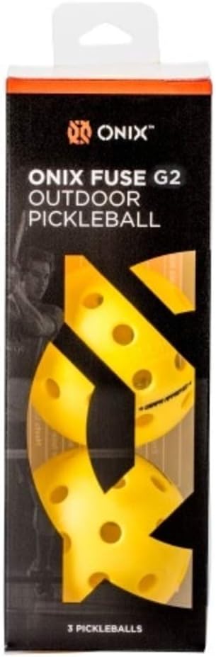 Onix Graphite Z5 Pickleball Paddle & 3-Pack Fuse G2 Pickleball Balls Bundle - Premium Pickle Ball Equipment Set for Beginners and Professionals : Sports & Outdoors