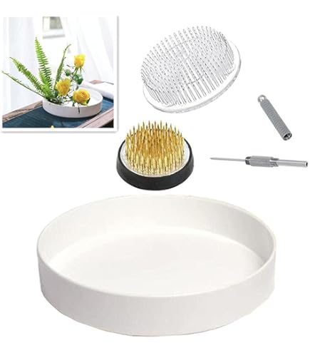thumbnail image 2 of Buy Japanese Classical Ikebana Vase Kit, Inialist Ceraics Flower Pot 2 of 14