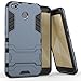 Xiaomi Redmi 4X Hybrid Case DWaybox 2 in 1 Heavy Duty Armor Hard Back Cover Case with kickstand for Xiaomi Redmi 4X / Hongmi 4X 5.0 Inch (Black Plus Gray)