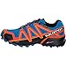 SALOMON Mens Speedcross 4 GTX Trail Sneaker,Hawaiian Blue/Black, 10.5 D(M) US