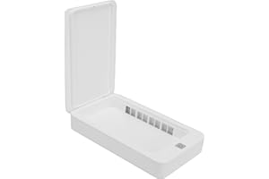 Eminchu UV Phone Sanitizer, Portable USB Charging UV Light Cleaner Box for Cell Phones Keys Toothbrushes, with 253 7nm Wavele