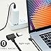 VIMVIP Magnetic Type C Charging Cable 5 FT MacBook Braided Strong Magnet USB-C to USB Type C Magnetic Fast Charger Cord with L Side Insert Design for MacBook 15/16/Pro 16, Moto Z, Samsung S8