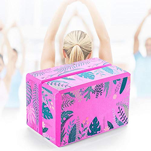 Rubyu-Set-of-2-Yoga-Blocks-Yoga-Block-High-Quality-Yoga-Block-Stable-and-Non-Slip-Yoga-Pilates-Training-Stretching-Exercises-for-Beginners-and-Advanced-Players-Colourful