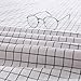Exclusivo Mezcla 100% Cotton Quilted Bed Cover Fitted Queen Size Mattress Protector/Cover(60