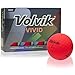 Volvik Vivid Matte Red Golf Balls