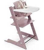 Stokke Tripp Trapp Chair, Adjustable Wooden High Chair, Whitewash