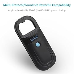 Chazcool Microchip Reader, Pet Microchip Scanner