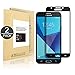 Galaxy J7 Sky Pro,[2 Pack] Linboll Tempered Glass Screen Protector (Full Screen Coverage),[Easy Installation][Bubble Free] for Samsung Galaxy J7 V/J7 Perx/J7 Sky Pro/J7[5.5 Inch](2017 Released) Black