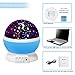 TopOne Baby Light LED Star Night Light 360 Degree Rotating Projection Light Romantic Light Kid Bedroom Lamp Comos Star Night Light Kids Light